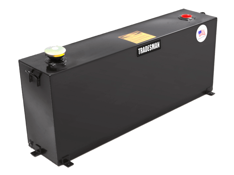 Tradesman — Tradesman Steel Rectangular Liquid Storage Tank (Full Size) - Black