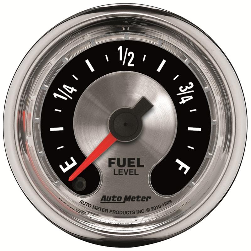 AutoMeter — Autometer 52mm Digital Stepper Programmable Empty/Full Range Full Sweep Electronic Fuel Level Gauge
GA 2" FUEL UNIV AM