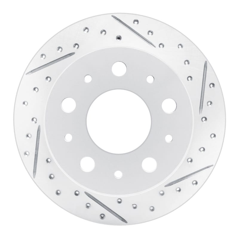 R1 Concepts — R1 14-21 Ram Promaster 3500 Rear Right Drilled & Slotted Geo-Carbon Rotor