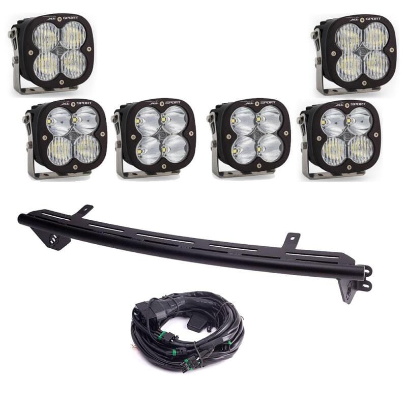 Baja Designs — Baja Designs 23+ Ford Super Duty XL Sport Bull Bar Light Kit w/ Upfitter