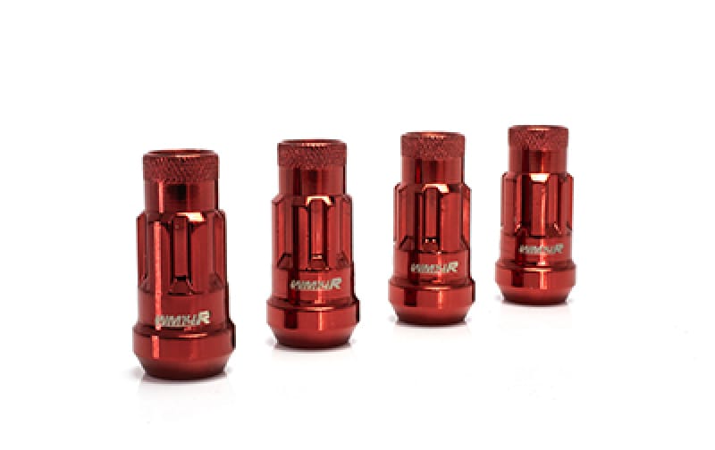 Wheel Mate — Wheel Mate WM14R 14x1.50 Wheel Locks Red 4 PCS