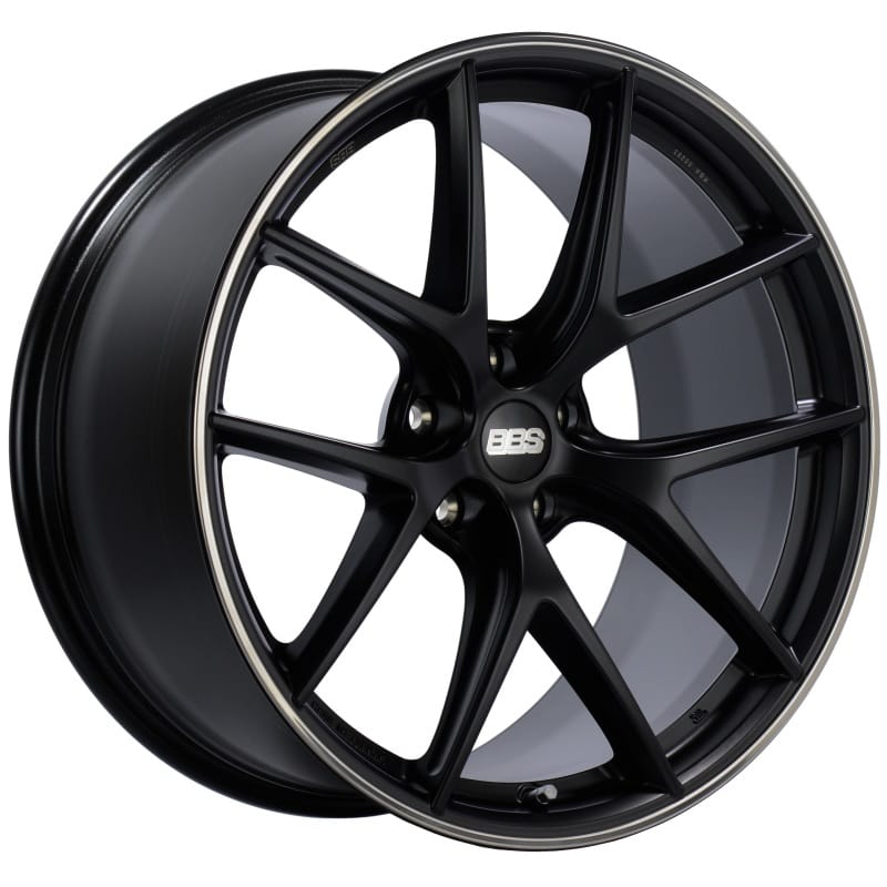 BBS — BBS CI-R 19x9 5x120 ET44 Satin Black Rim Protector Wheel -82mm PFS/Clip Required
