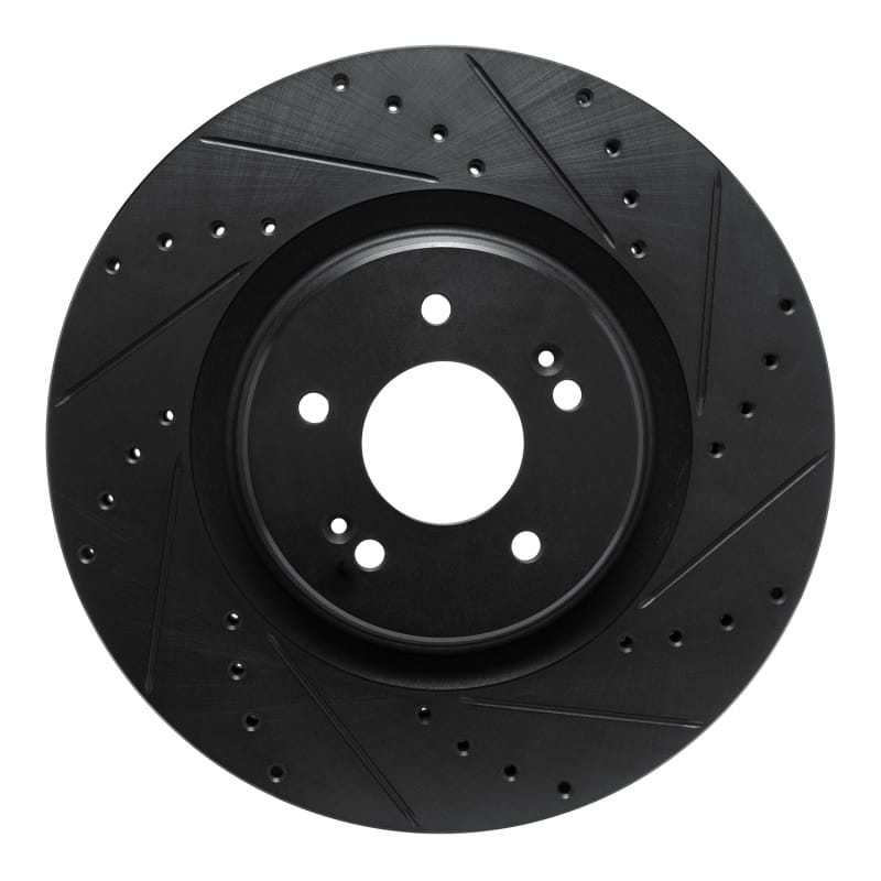 R1 Concepts — R1 21-26 Hyundai Sonata Front Right Drilled & Slotted Black Brake Rotor
R1 Brake Rotor Drill