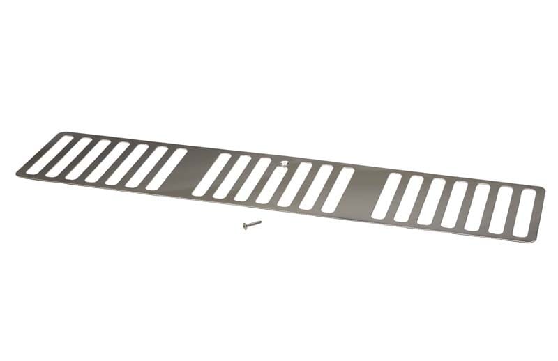 Kentrol — Kentrol 1997 Jeep Wrangler TJ Hood Vent - Polished Silver