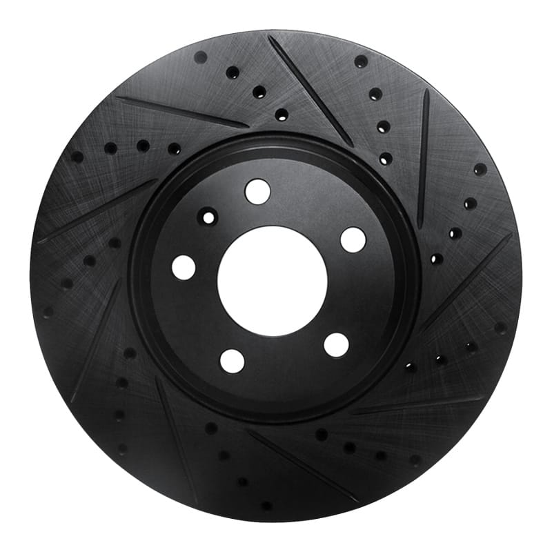 R1 Concepts — R1 08-12 Audi Q5 (Mexico) Front Right Drilled & Slotted Black Brake Rotor
R1 Brake Rotor Drill