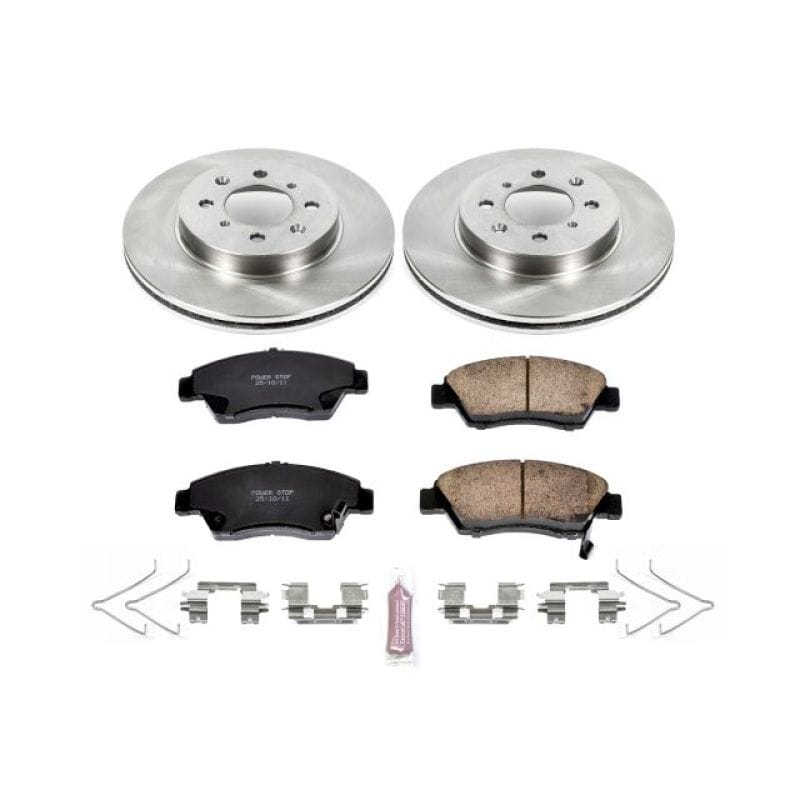 PowerStop — Power Stop 03-05 Honda Civic Front Autospecialty Brake Kit
