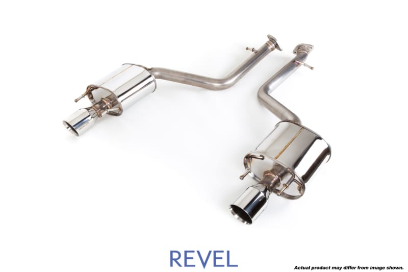 Revel — Revel Medallion Touring-S Catback Exhaust - Dual Muffler / Rear Section 14-15 Lexus IS250 AWD/RWD