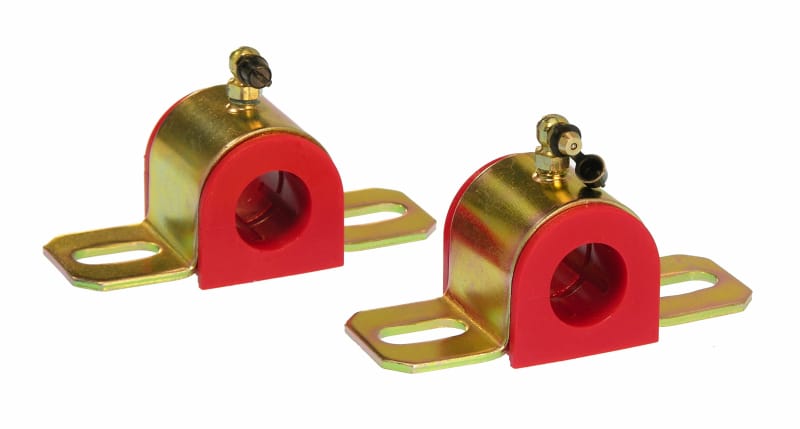 Prothane — Prothane Universal 90 Deg Greasable Sway Bar Bushings - 15/16in - Type B Bracket - Red
SWAY BAR BUSHINGS