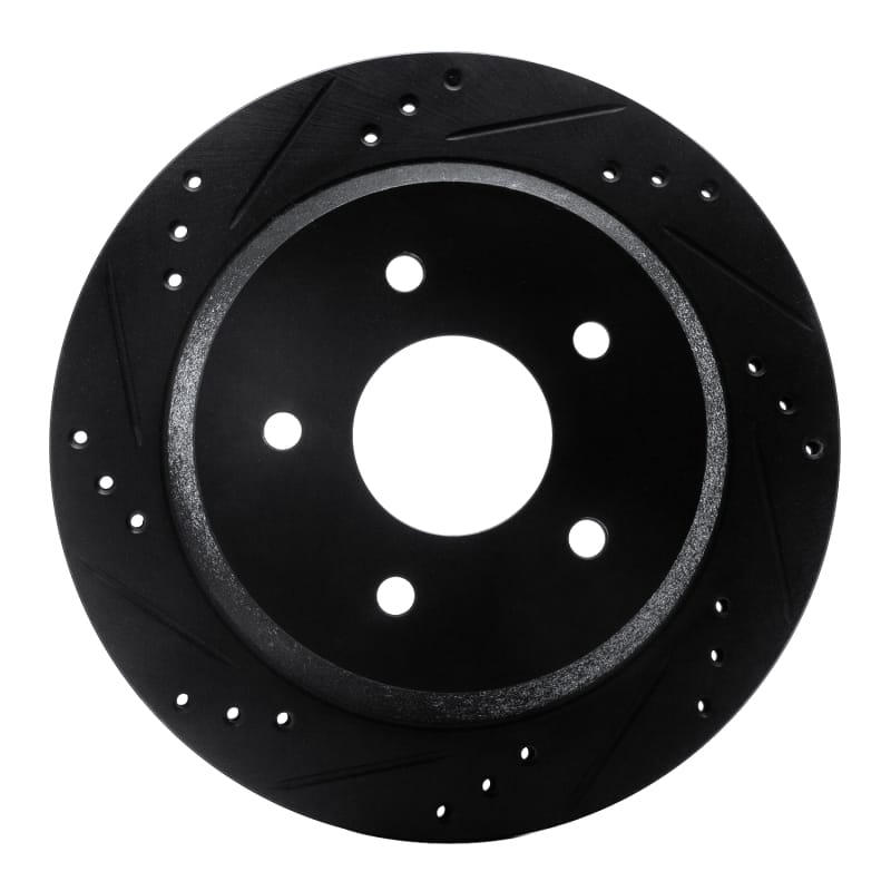 R1 Concepts — R1 98-05 Chevrolet S10 Rear Left Drilled & Slotted Black Brake Rotor
R1 Brake Rotor Drill