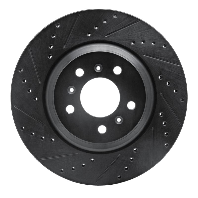 R1 Concepts — R1 06-16 Buick Allure Front Left Drilled & Slotted Black Brake Rotor
R1 Brake Rotor Drill