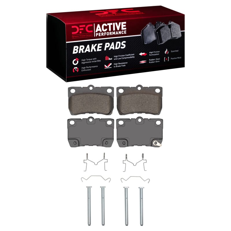 DFC — DFC 06-13 Lexus GS350 Rear Active Performance Pads and Hardware Kit
DFC Brake Pad Set