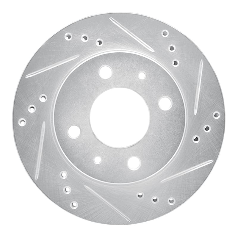 R1 Concepts — R1 98-12 Dodge ATOS (Mexico) Front Right Drilled & Slotted Silver Brake Rotor
R1 Brake Rotor Drill