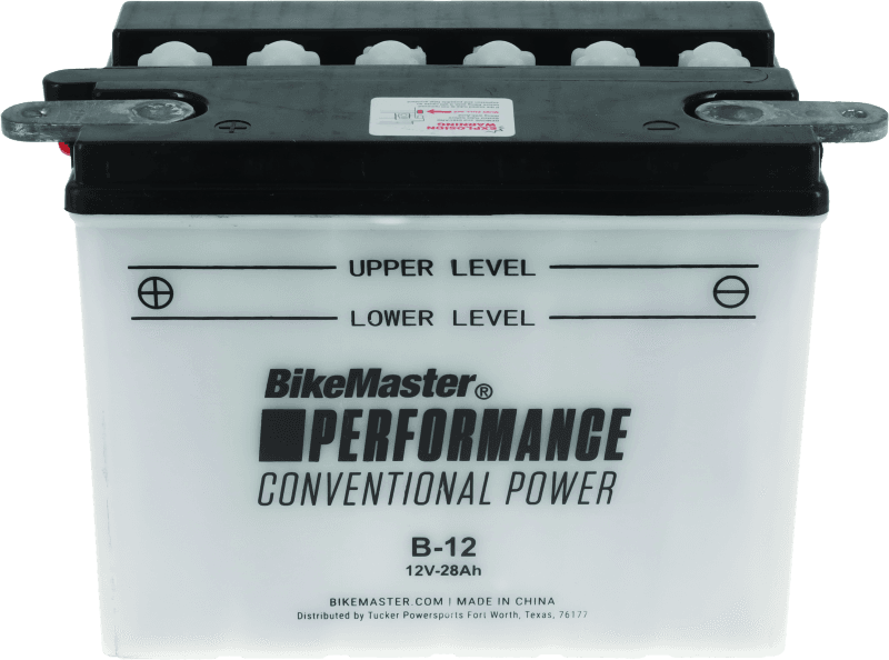 BikeMaster — BikeMaster Battery - B-12
BikeMaster B-12 Battery