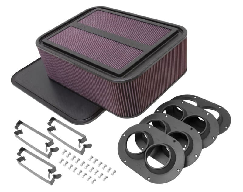 K&N Engineering — K&N Custom Racing Assembly Generation 2 Carbon Fiber Air Box - Large w/ 2.50in Air Horn
Custom Racing Assemb
Custom Assy
