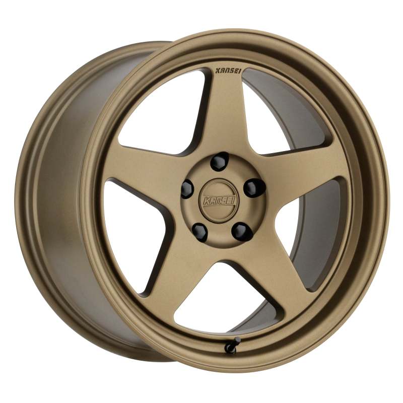 Kansei — Kansei K12B Knp 17x9in / 5x114.3 BP / 22mm Offset / 73.1mm Bore - Bronze Wheel