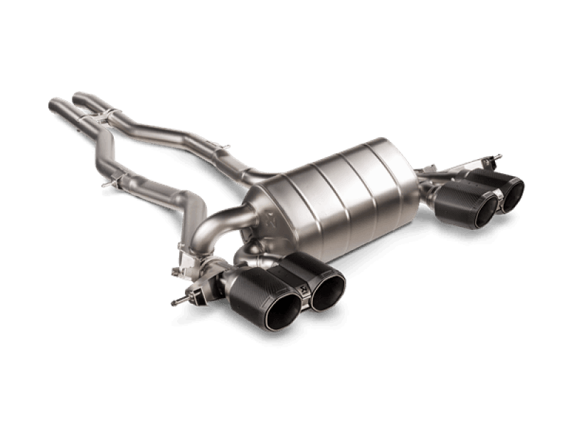 Akrapovic — Akrapovic 2021+ BMW M3 (G80)/M4 (G82) Slip-On Line (Titanium) (Req. Tips)