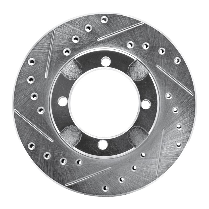 R1 Concepts — R1 91-92 Dodge COLT Front Left Drilled & Slotted Silver Brake Rotor
R1 Brake Rotor Drill
