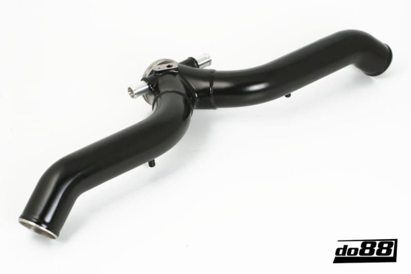 do88 — do88 Porsche 997.2 Turbo 2010- Y-Pipe Black for do88 Intercooler