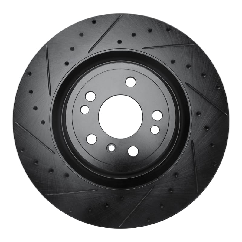 R1 Concepts — R1 13-19 Mercedes-Benz GLE400 Front Left Drilled & Slotted Black Brake Rotor
R1 Brake Rotor Drill