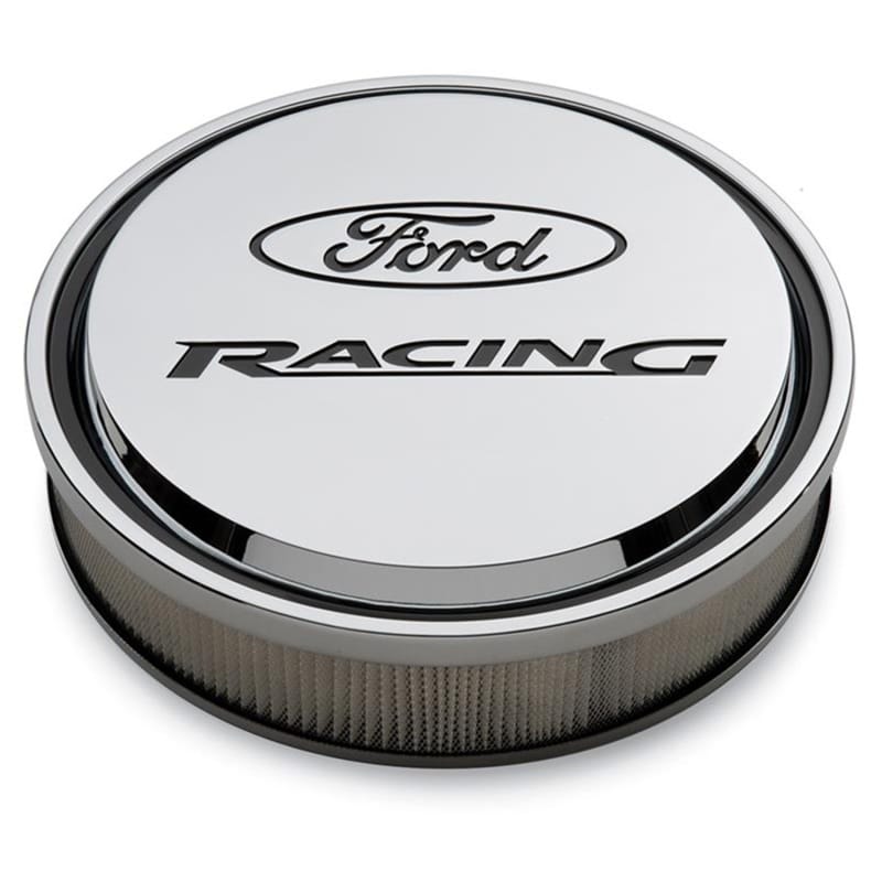Ford Racing — Ford Racing Chrome Slant Edge Air Cleaner Assembly
Air Cleaner Assembly
