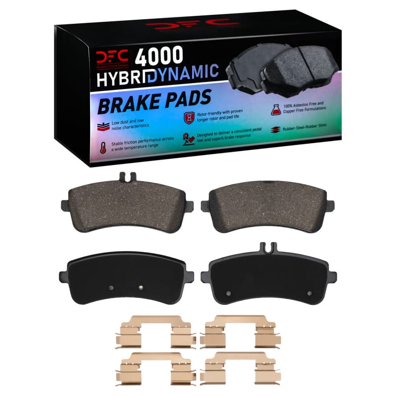 DFC — DFC 15-17 Mercedes-Benz S600 Rear 4000 HybriDynamic Brake Pads and Hardware Kit
DFC Brake Pad Set