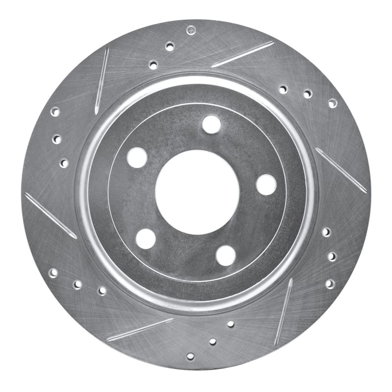 R1 Concepts — R1 08-10 Chevrolet COBALT Rear Left Drilled & Slotted Silver Brake Rotor
R1 Brake Rotor Drill
