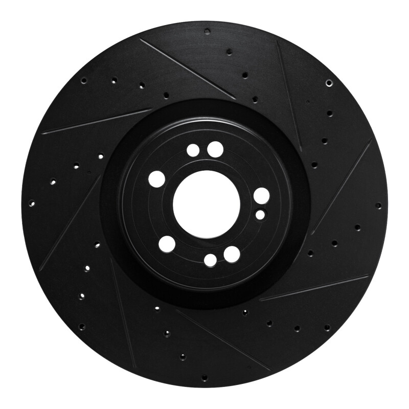 R1 Concepts — R1 20-26 Mercedes-Benz GLE450e Front Right Drilled & Slotted Black Brake Rotor
R1 Brake Rotor Drill