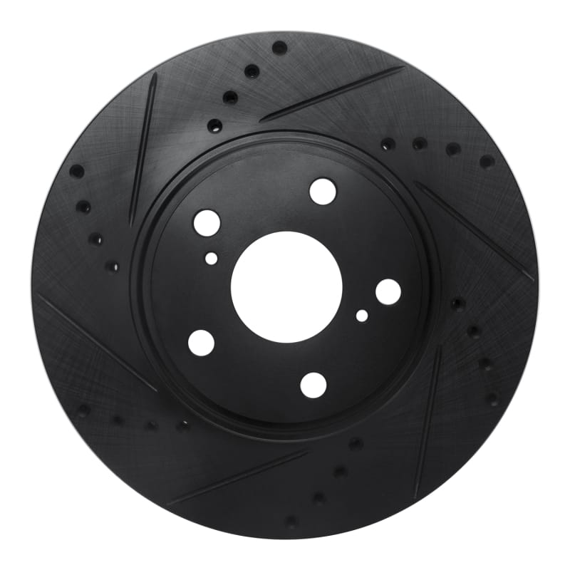 R1 Concepts — R1 99-07 Lexus ES330 Front Left Drilled & Slotted Black Brake Rotor
R1 Brake Rotor Drill