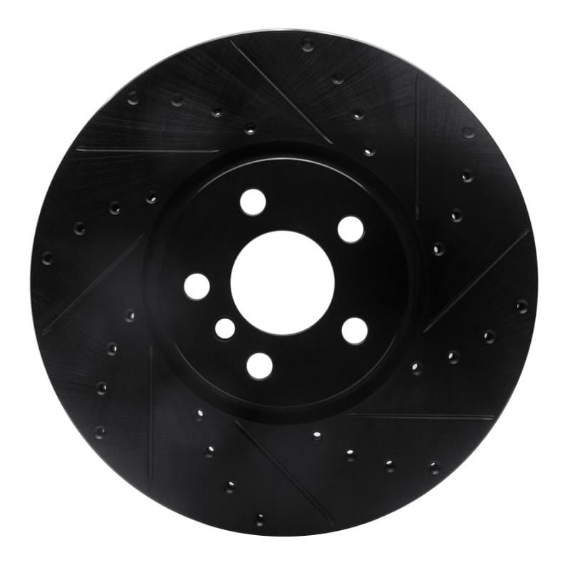 R1 Concepts — R1 15-19 Mini Cooper Countryman Front Right Drilled & Slotted Black Brake Rotor
R1 Brake Rotor Drill