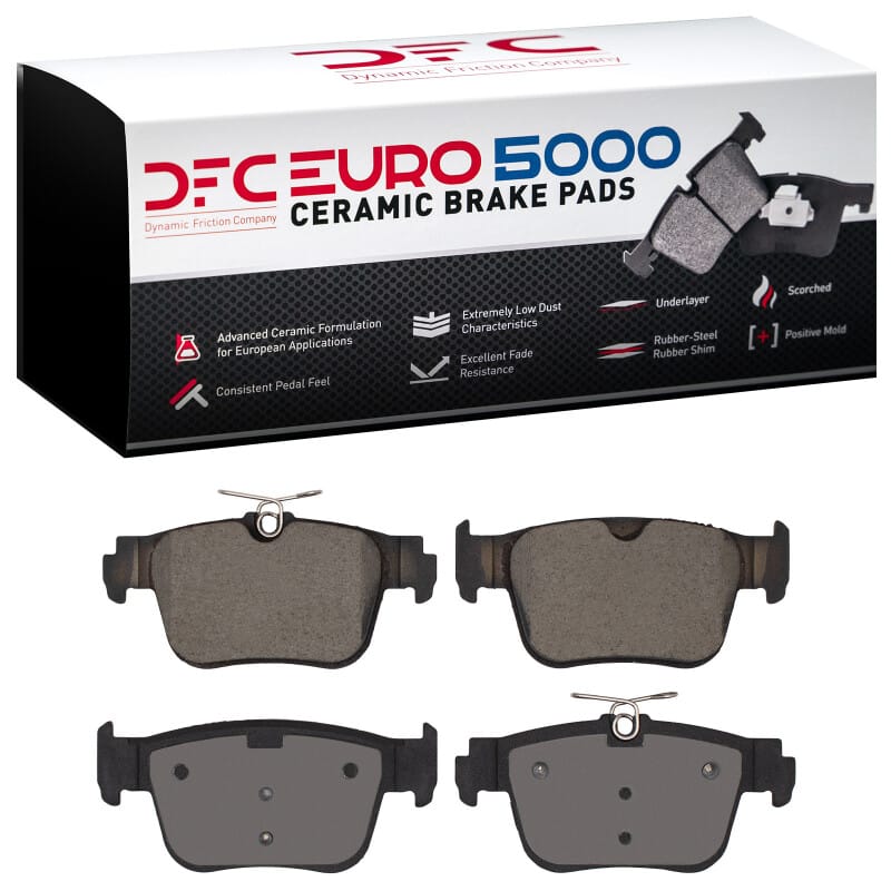 DFC — DFC 20-25 Audi S3 (USA/Canada) Rear Euro 5000 Ceramic Brake Pads