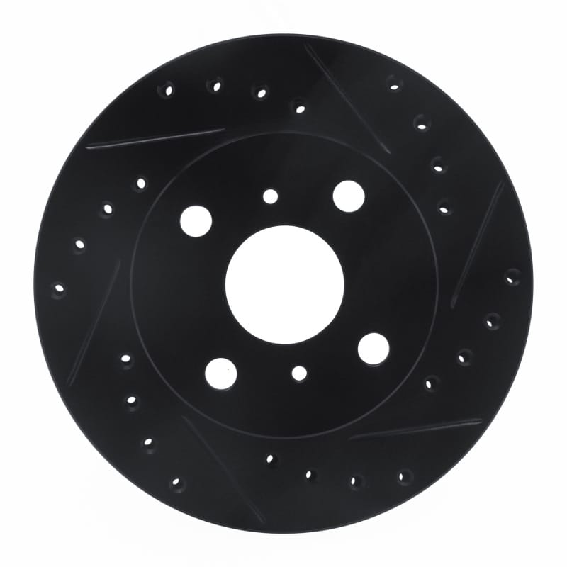 R1 Concepts — R1 88-92 Geo Prizm Front Right Drilled & Slotted Black Brake Rotor
R1 Brake Rotor Drill