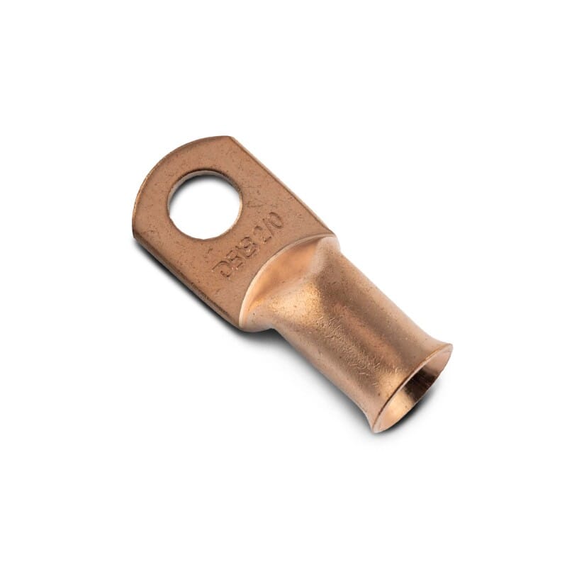DS18 — DS18 2/0-GA Copper Ring Terminals Pack of 10