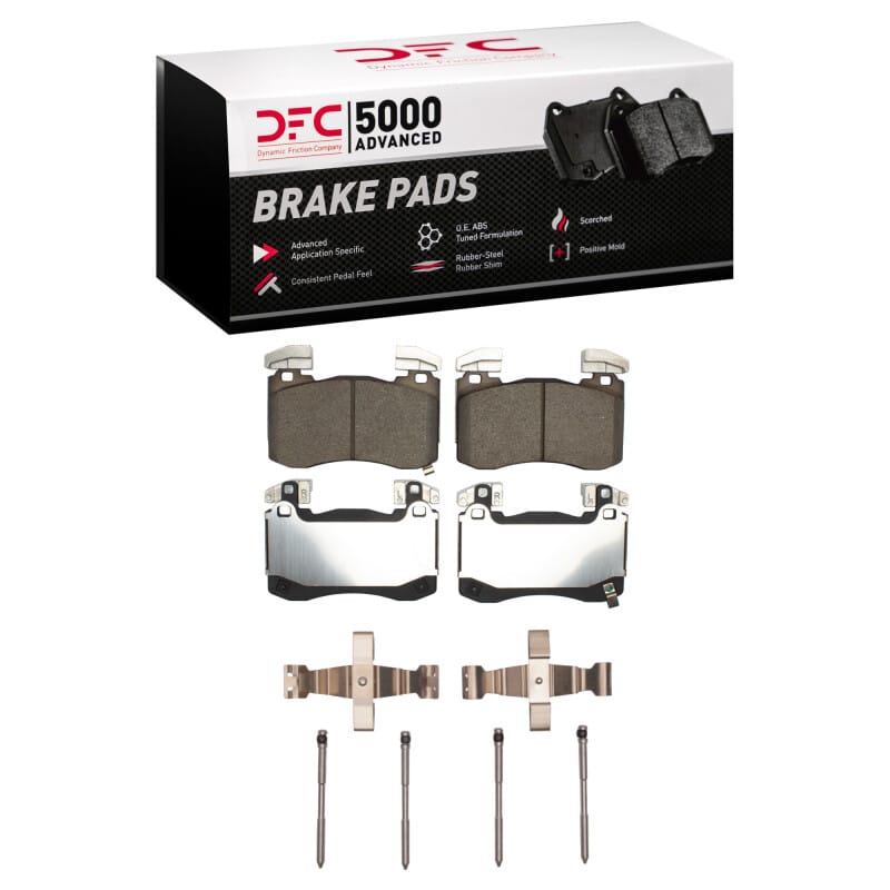 DFC — DFC 18-25 Genesis G70 Front 5000 Advanced Ceramic Brake Pads and Hardware Kit
DFC Brake Pad Set