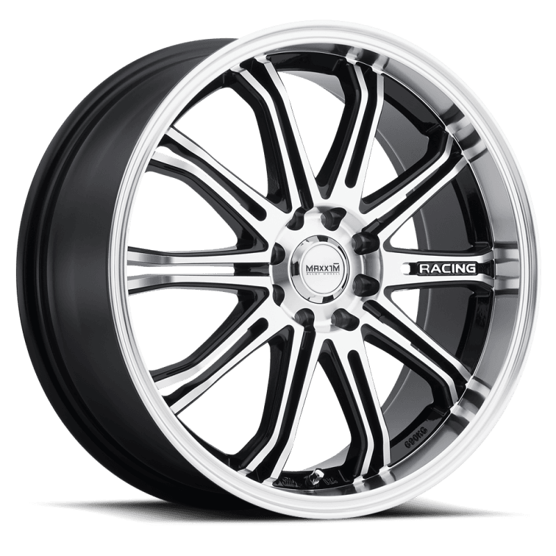 Konig — Maxxim Ferris 16x7 10x100/114.3 ET40 Black Machine Face