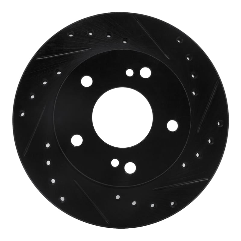 R1 Concepts — R1 94-96 Nissan 240SX Front Right Drilled & Slotted Black Brake Rotor
R1 Brake Rotor Drill