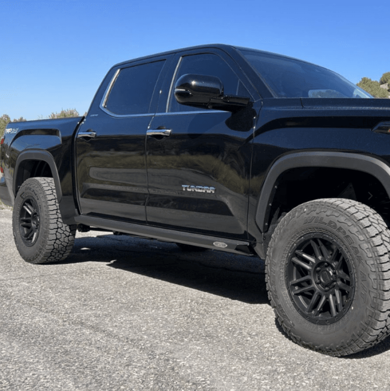 Rock Slide Engineering — Rock Slide Engineering 22-24 Toyota Tundra Rock Sliders Passenger Side Black Pwdercoat Steel