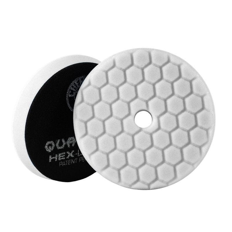 Chemical Guys — Chemical Guys Hex-Logic Quantum Light-Medium Polishing Pad - White - 6.5in