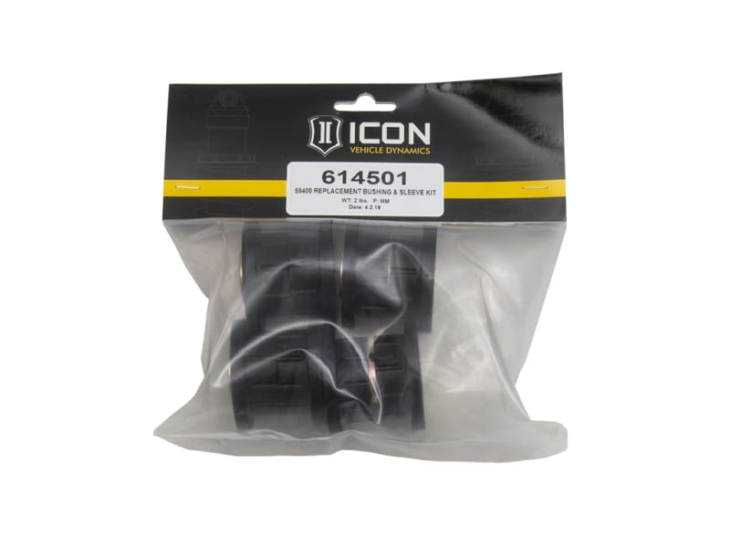 ICON — ICON 58400 Replacement Bushing & Sleeve Kit
UCA BUSHING KIT