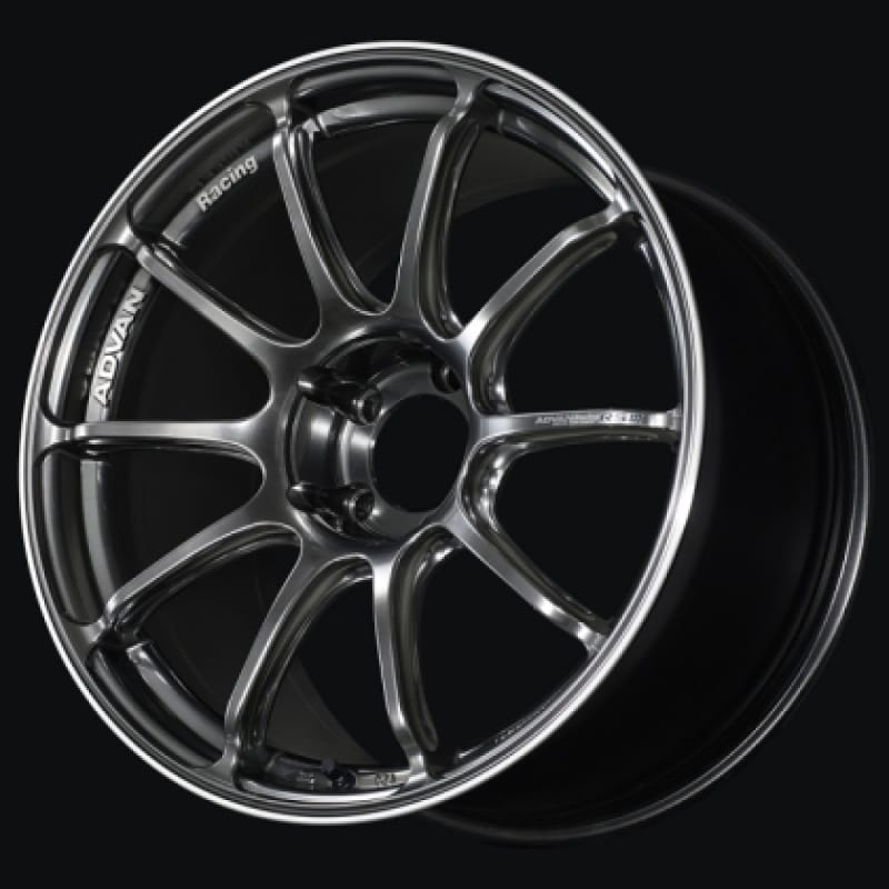 Advan — Advan RSIII 18x8.5 +45 5x114.3 Racing Hyper Black and Ring Wheel