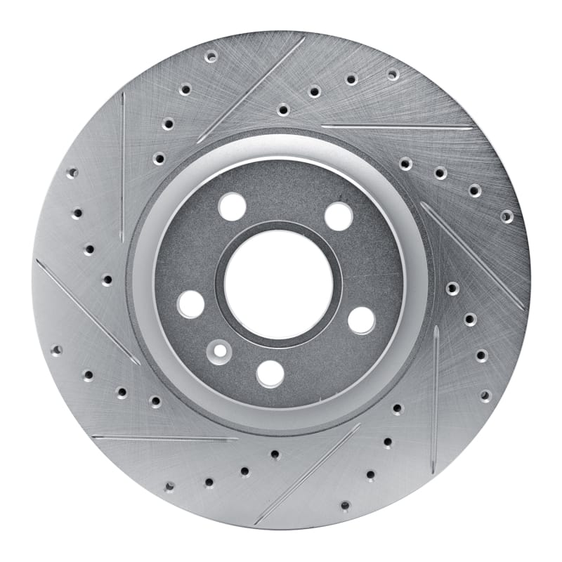 R1 Concepts — R1 17-25 Volvo V90 Front Left Drilled & Slotted Silver Brake Rotor
R1 Brake Rotor Drill