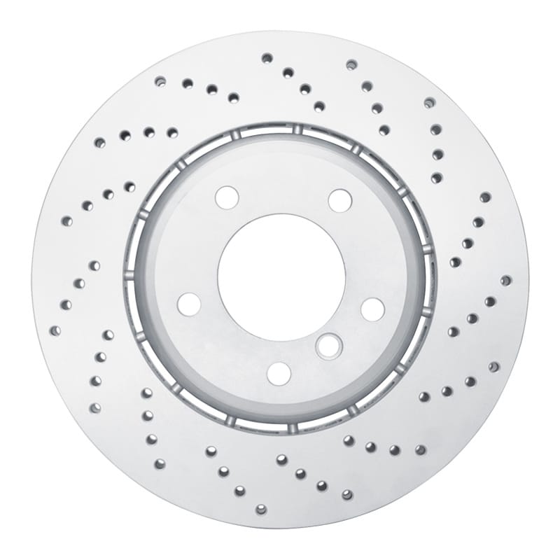DFC — DFC 01-08 BMW 330Ci Right Front Drilled Hi-Carbon Alloy Geomet Coated Rotor
DFC Brake Rotor