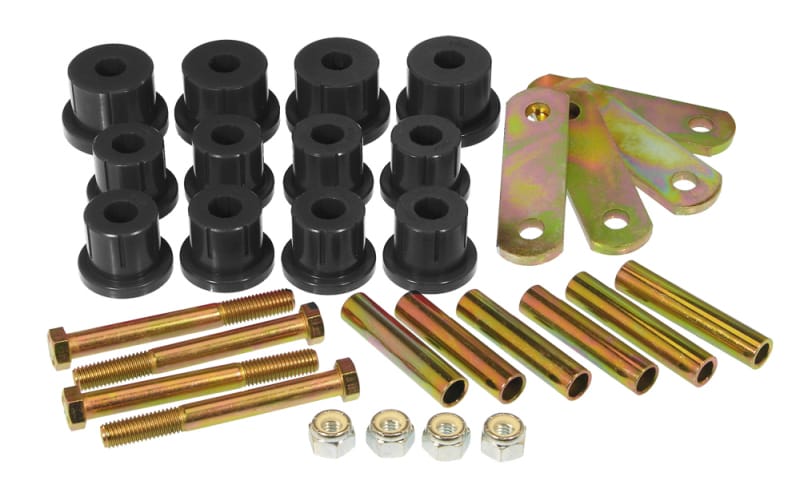 Prothane — Prothane 62-67 Chevy Nova HD Spring & Shackles Bushings - Black
SPRING/SHACKLE BUSH