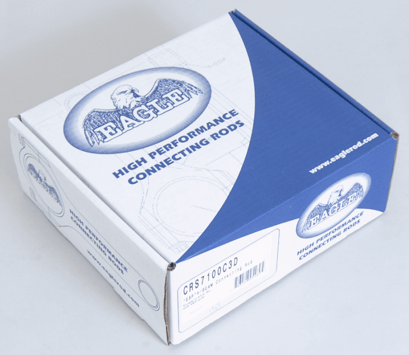 Eagle — Eagle Chrysler RB 2.200in Journal .990in Pin H-Beam Connecting Rods (Set of 8)
H-Beam Rod