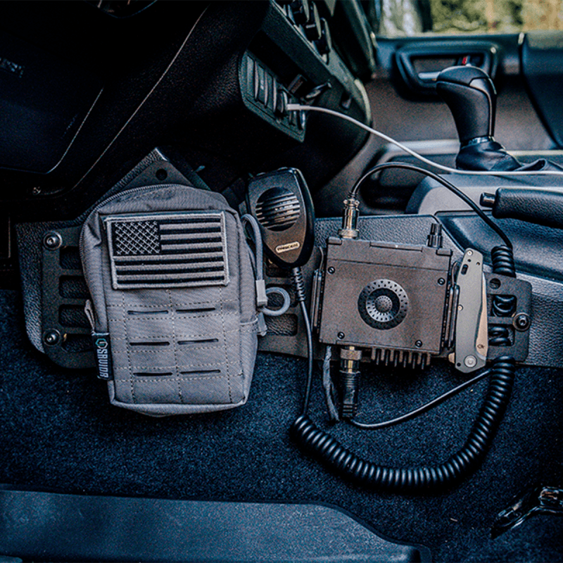 Cali Raised LED — Cali Raised 05-23 Toyota Tacoma Center Console Molle Panels - Driver & Passenger Set