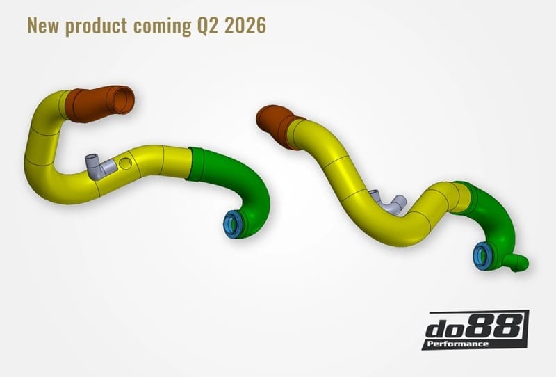 do88 — do88 16-19 Porsche 911 Carrera (991.2) Turbo Inlet Hoses - Hybrid Turbo