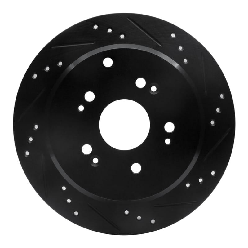 R1 Concepts — R1 2005-2018 Acura RDX Rear Right Drilled & Slotted Black Brake Rotor
R1 Brake Rotor Drill