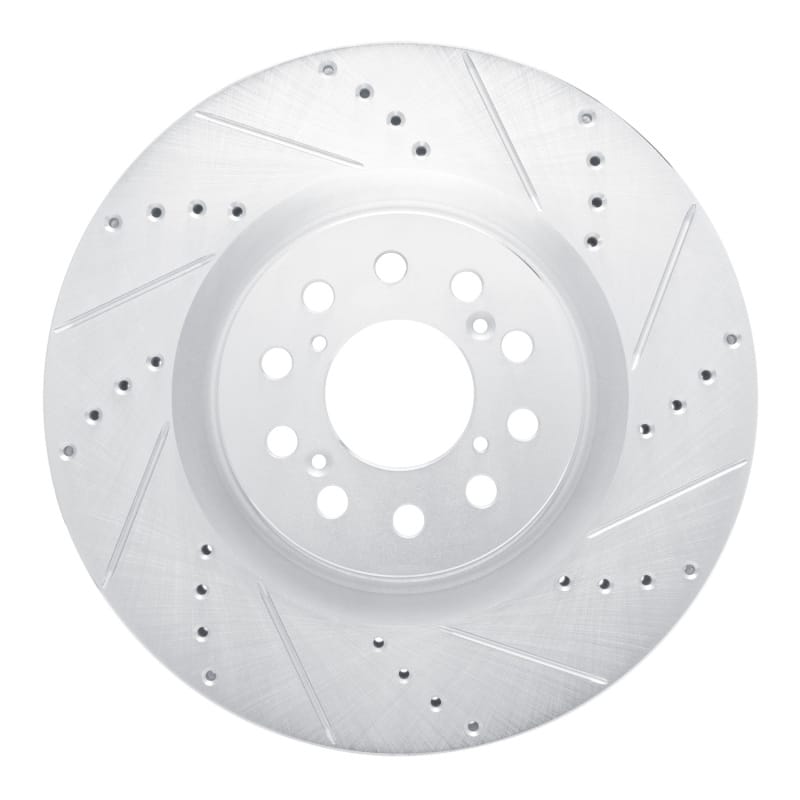R1 Concepts — R1 17-25 Acura Integra Front Right Drilled & Slotted Silver Brake Rotor
R1 Brake Rotor Drill