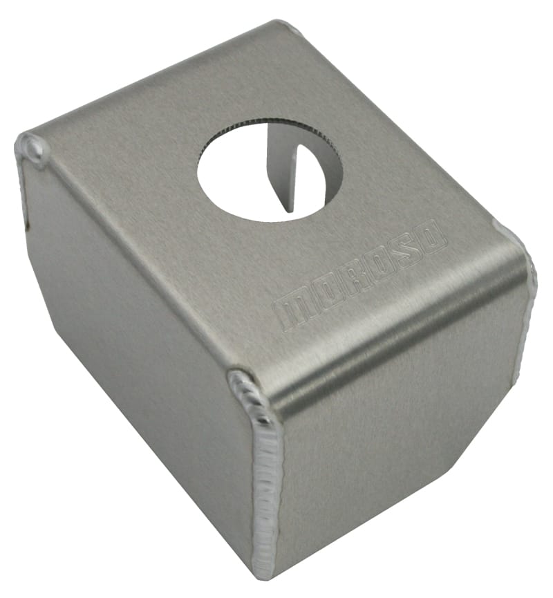 Moroso — Moroso 05-Up Ford Mustang Fuse Box Cover - Over Tank - Fabricated Aluminum