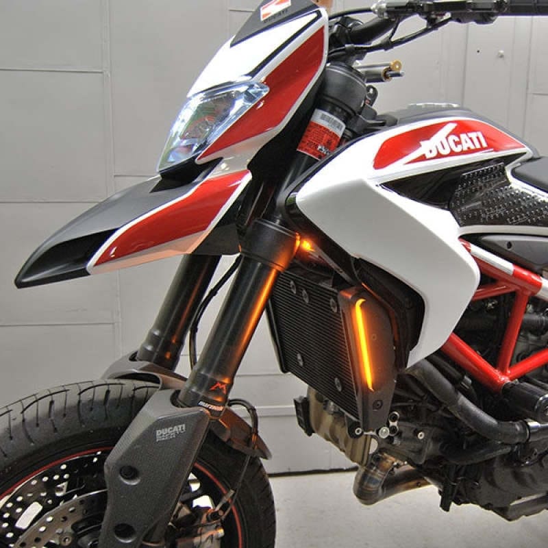New Rage Cycles — New Rage Cycles 13-19 Ducati Hypermotard 939/821 Front Turn Signals w/Load EQ