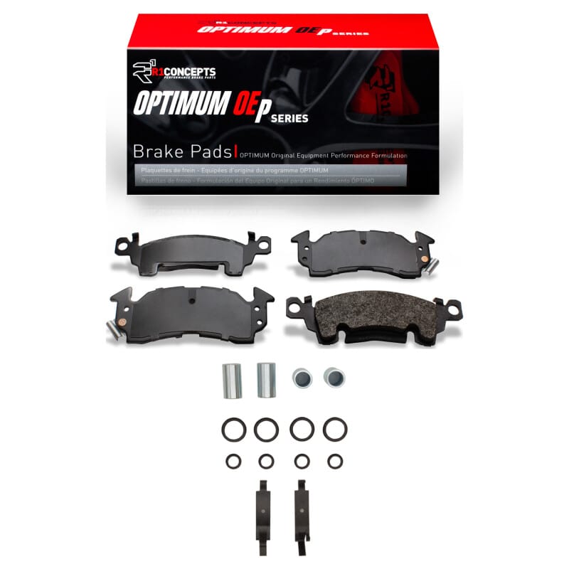 R1 Concepts — R1 67-73 Buick Riviera Front Optimum OE Pads & Hardware Kit
R1 Optimum Oe Pads a